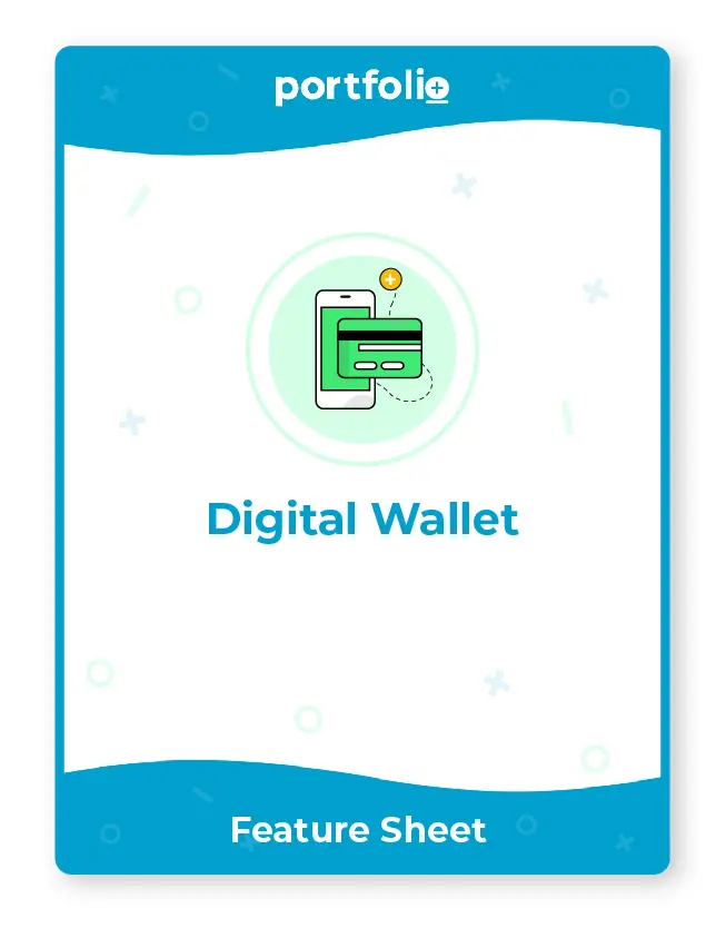 Portfolio+ offers digital wallet software for e-commerce, money transfer and mobile recharge