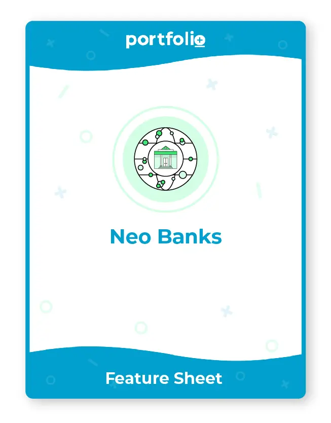 Portfolio+ offers neo bank digital services